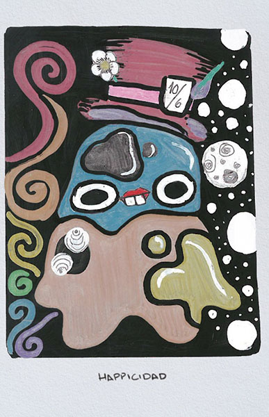 Postales de ilustraciones de niños