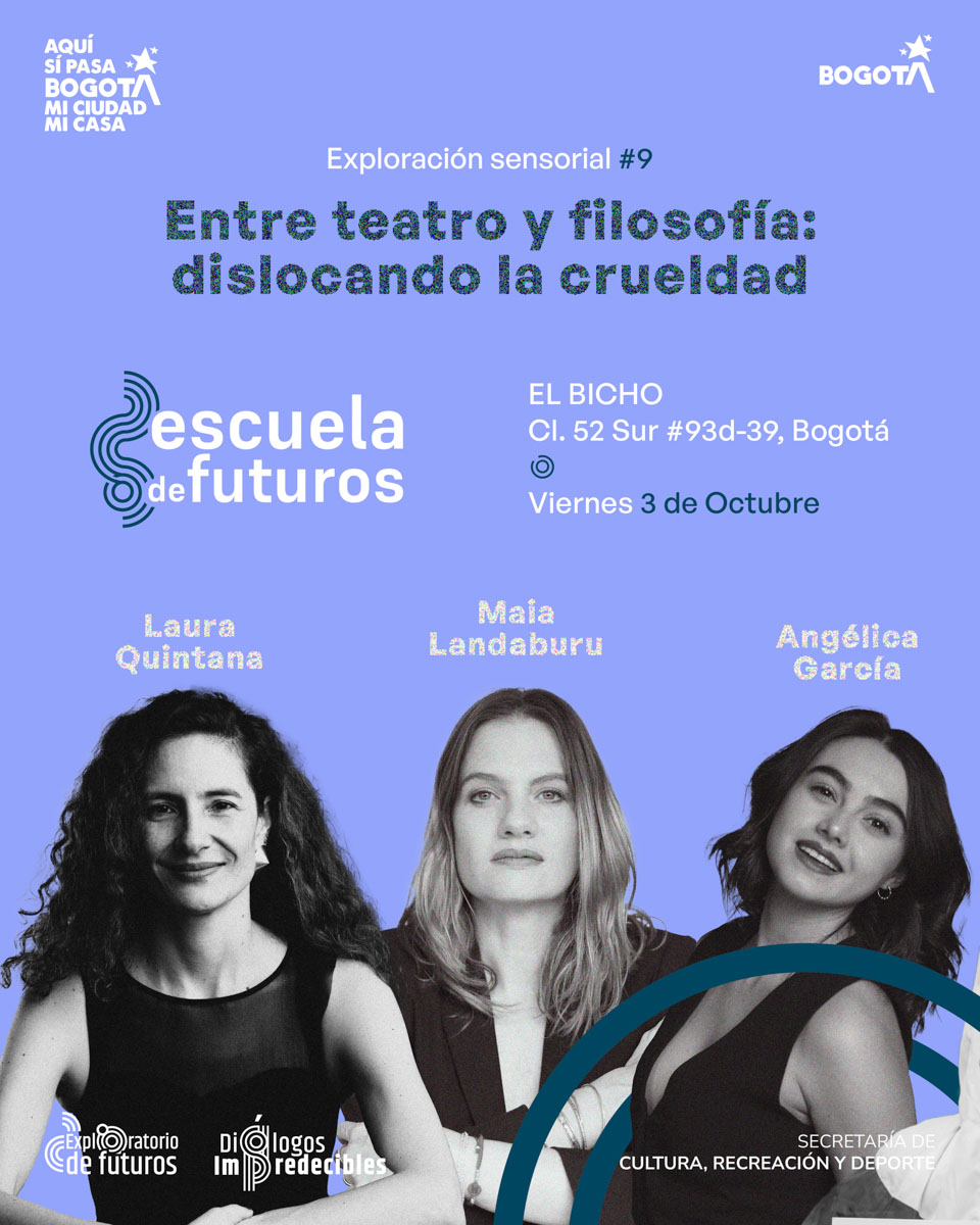 Afiche Teatro y Filosofía